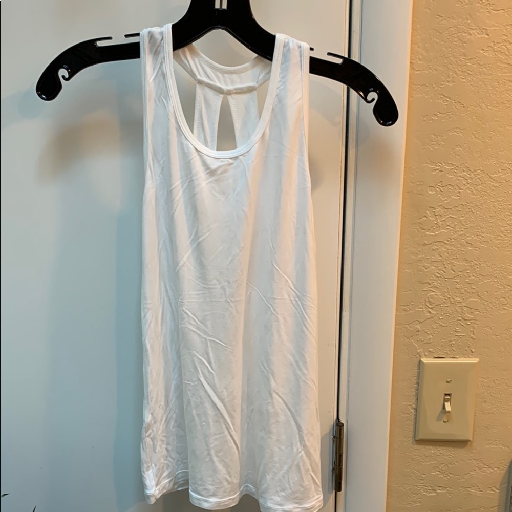 Nicole Miller Sport White Tank Top
